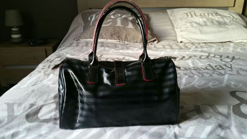 Sac a main noir TEXIER Maroquinerie
