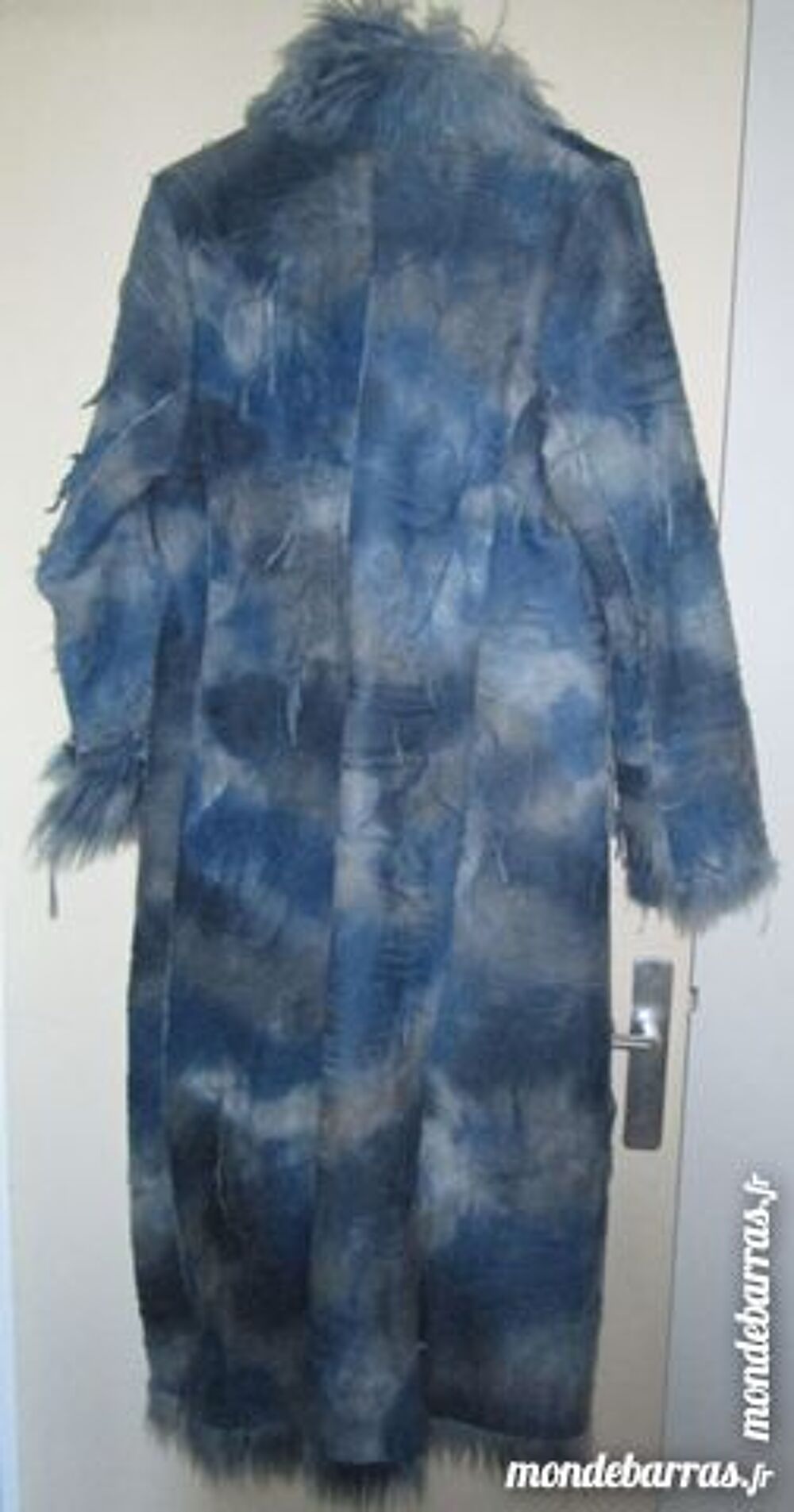 MANTEAU FANTAISIE BLEUE Vêtements