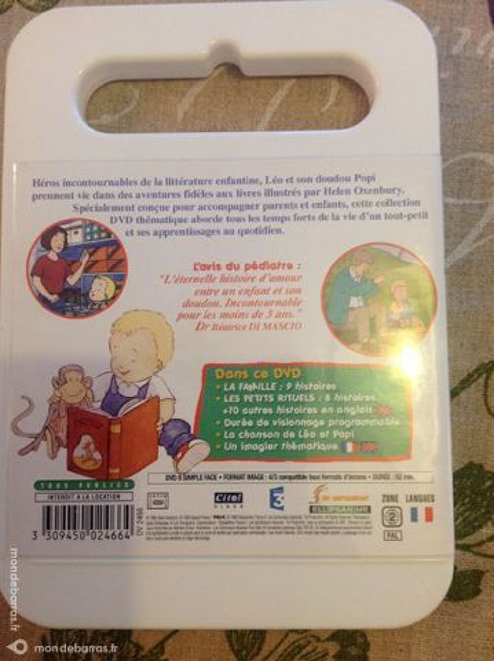 L&eacute;o et Popi la famille les petits rituels bon &eacute;tat DVD et blu-ray