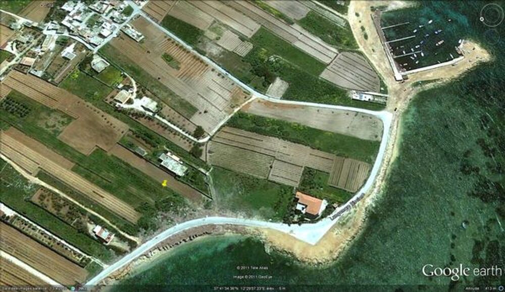 Vente Maison Grande maison BORD DE MER DIRECT en SICILE sur 2490m2 Marsala petrosino (Italie)