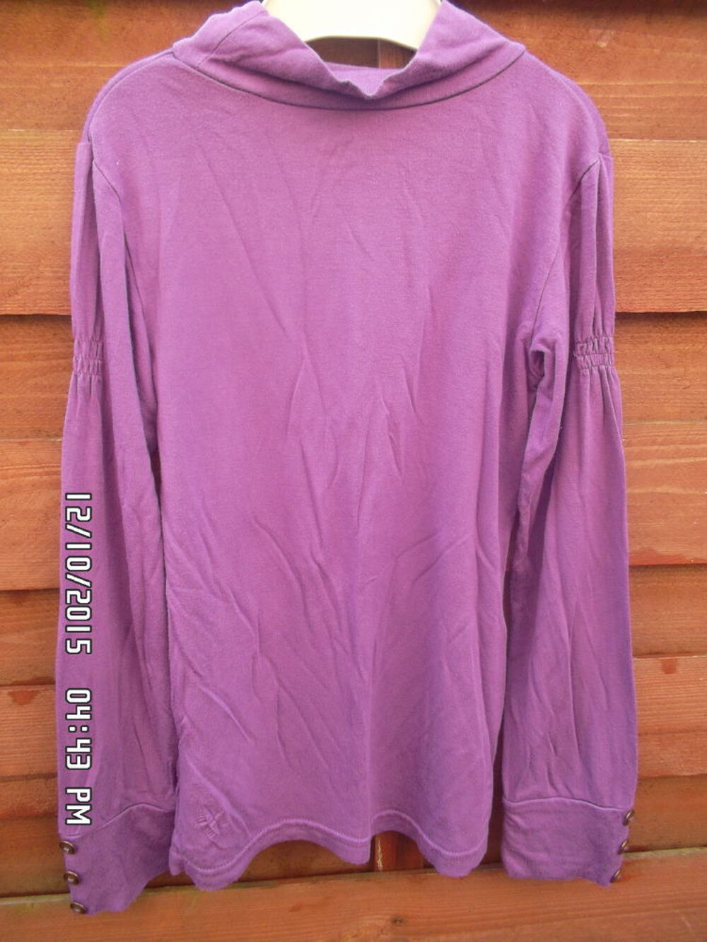 SOUS PULL VIOLET T.8 A*JUSTE 1E*KIKI60230 Vêtements enfants