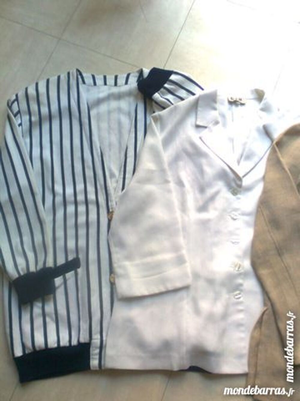 4 VESTES tailles diverses 36 &agrave; 50- zoe Vêtements