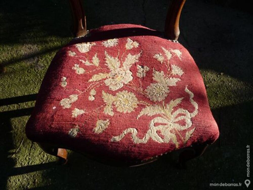 Chauffeuse,chaise basse/&agrave; nourrice/Louis Philippe Meubles