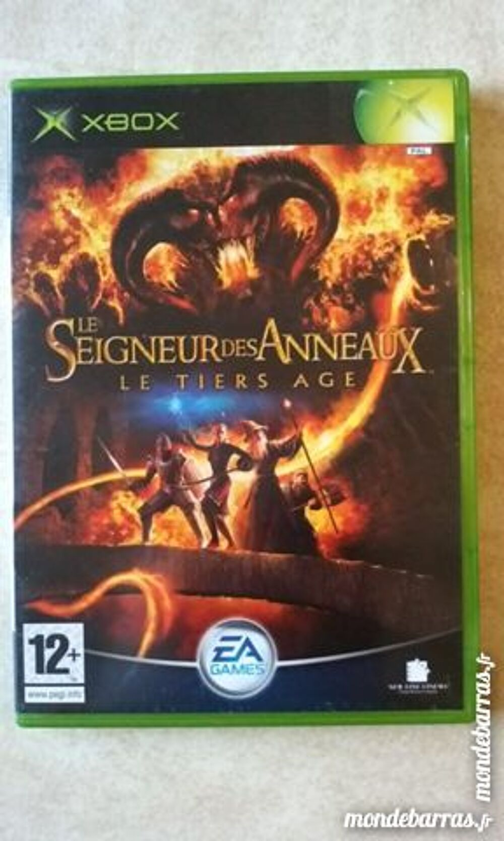 LE SEIGNEUR DES ANNEAUX LE TIERS AGE (12+) XBOX Consoles et jeux vidos