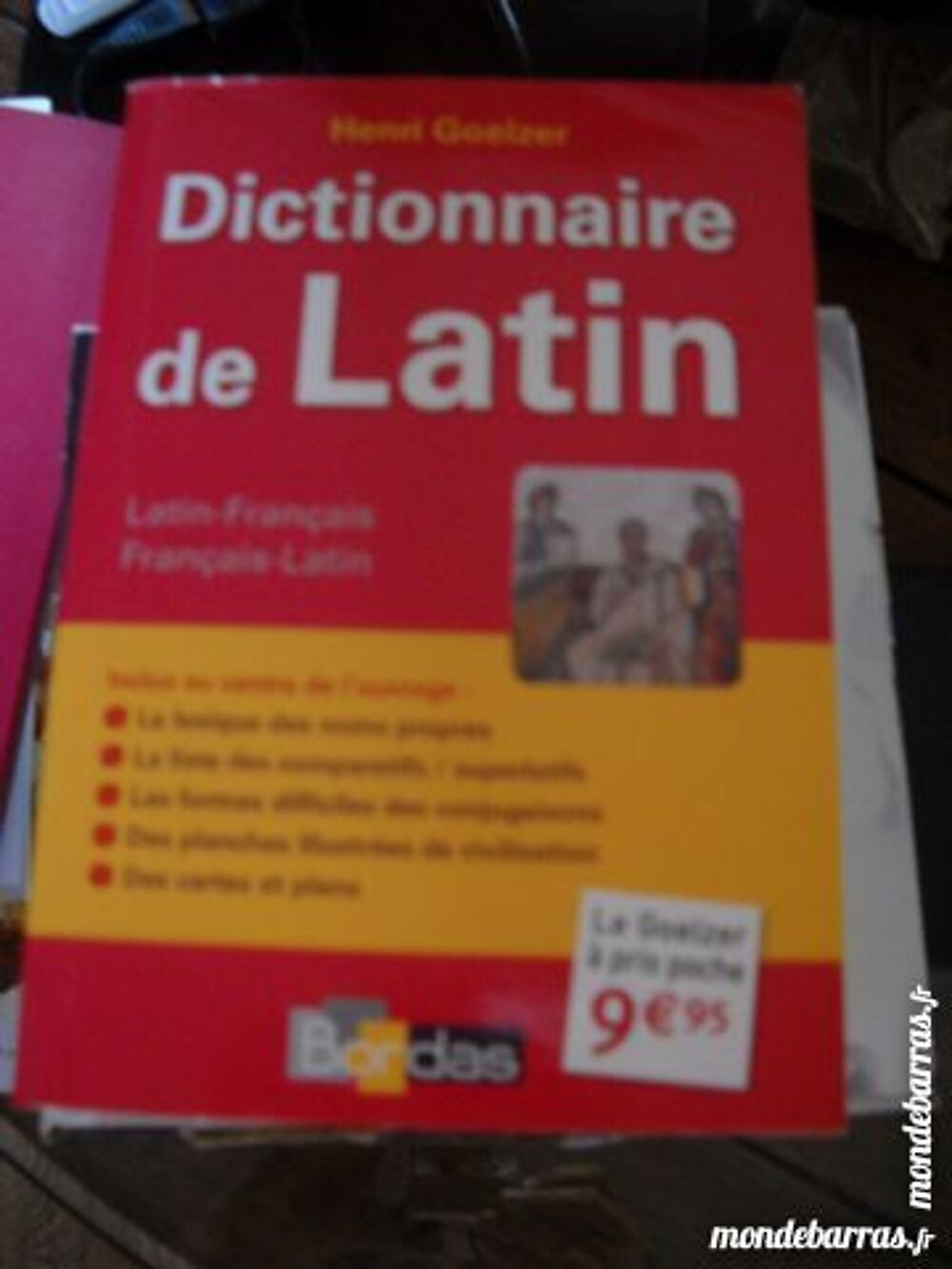 dictionnaire de Latin Livres et BD