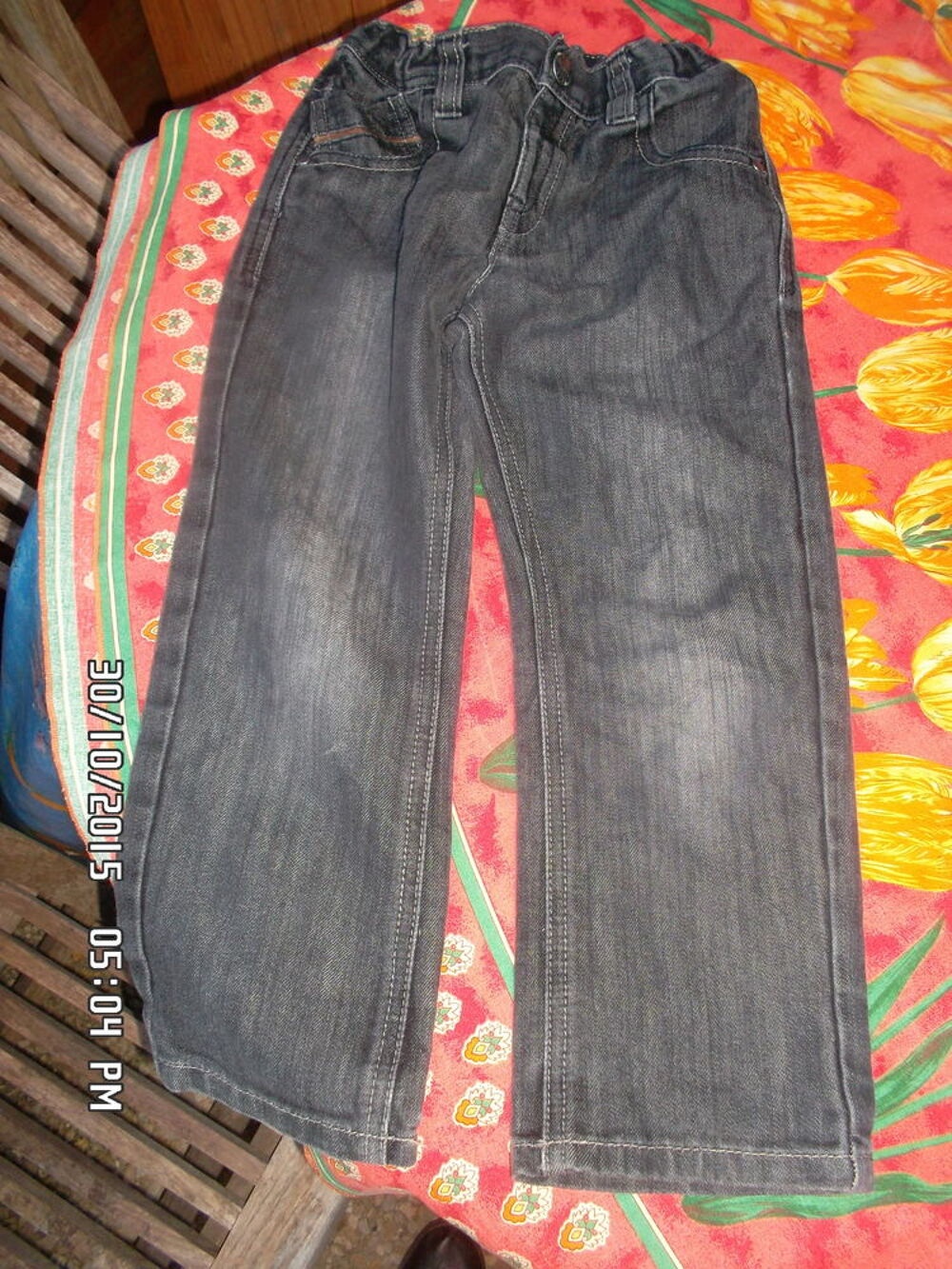 JEAN NOIR*JUSTE 1E*KIKI60230 Vêtements enfants