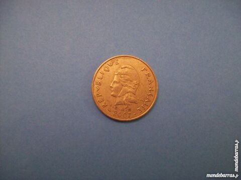 PIECE DE 100 FRANCS DE 2007 NOUVELLE CALEDONIE 2 Wattignies (59)