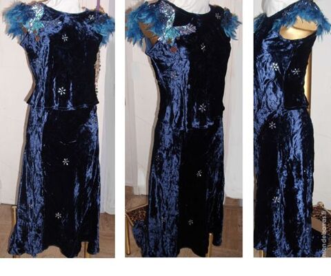 Ensemble 2 pices en panne de velours 75 Antibes (06)