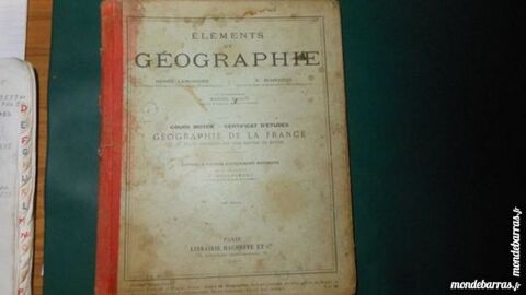 ancien manuel de g�ographie des ann�es 1920  pa37 9 Gr�zieu-la-Varenne (69)