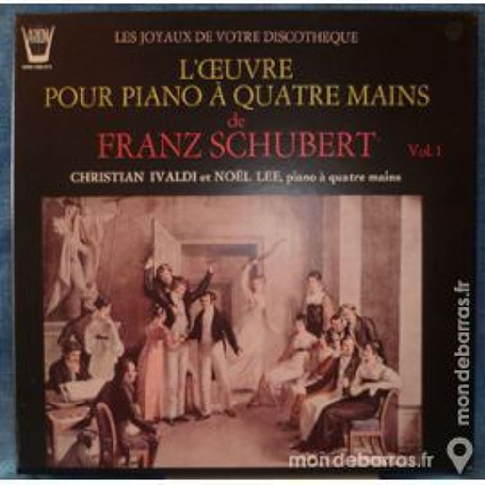 Schubert - Piano &agrave; 4 mains - Vol 1 CD et vinyles