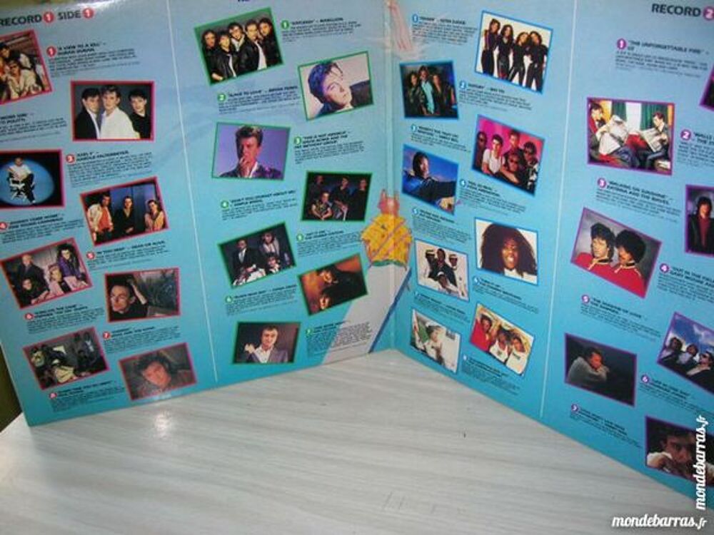 DOUBLE 33 TOURS NOW MUSIC 5 - TUBES ann&eacute;es 80 CD et vinyles