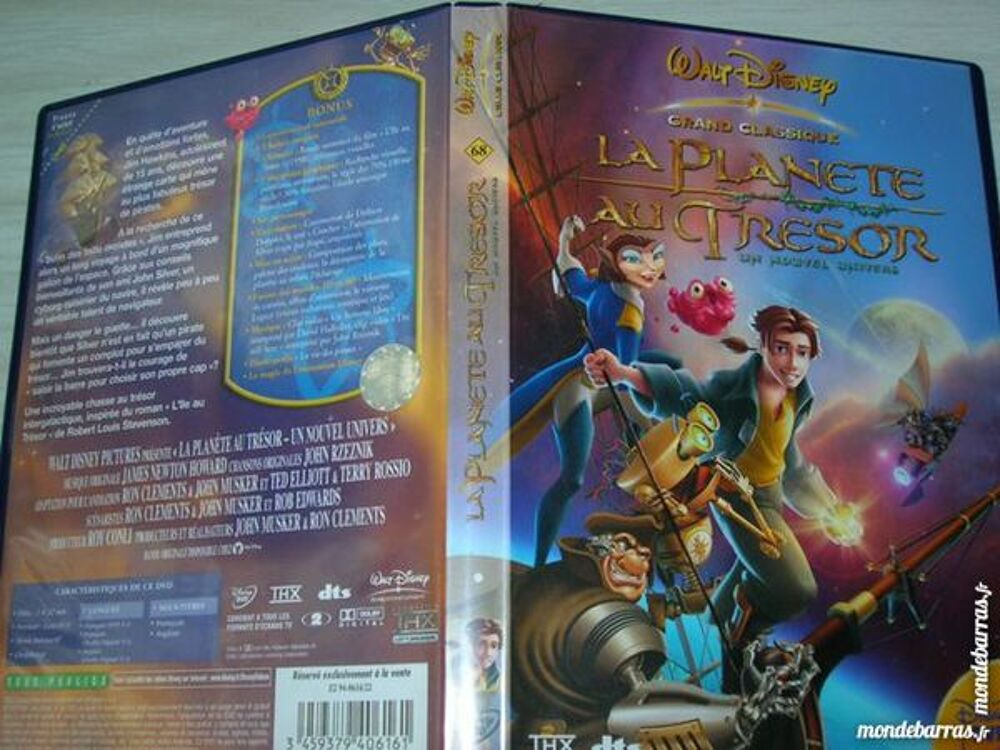 DVDLA PLANETE AU TRESOR - Walt DISNEY DVD et blu-ray