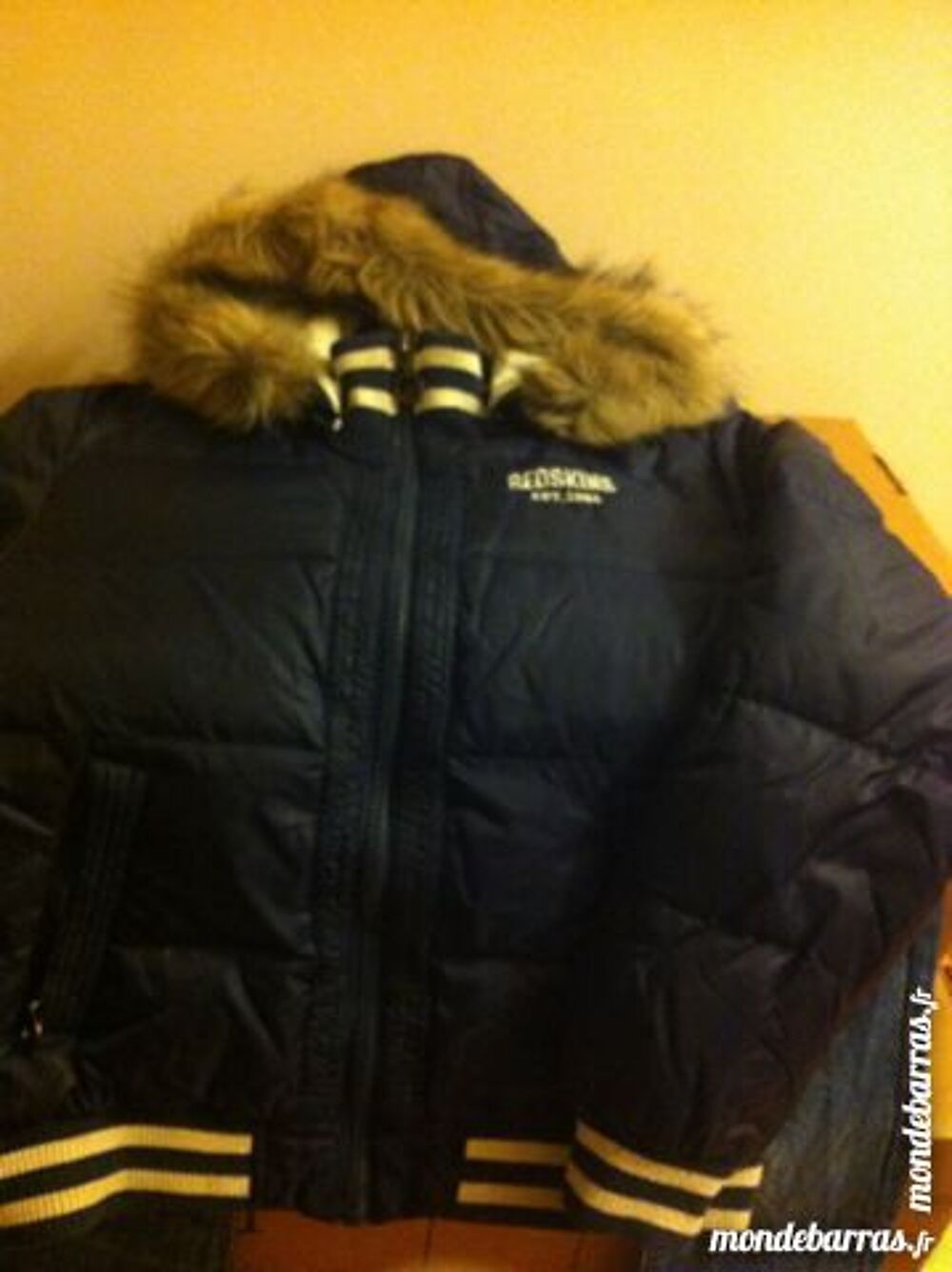 doudoune bleue marine redskins Vêtements enfants