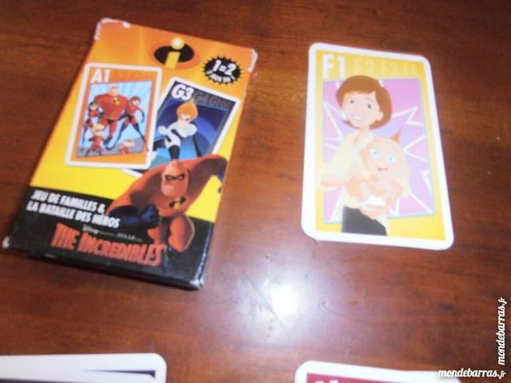 Jeu de cartes &laquo;Les indestructibles&raquo; (27) Jeux / jouets