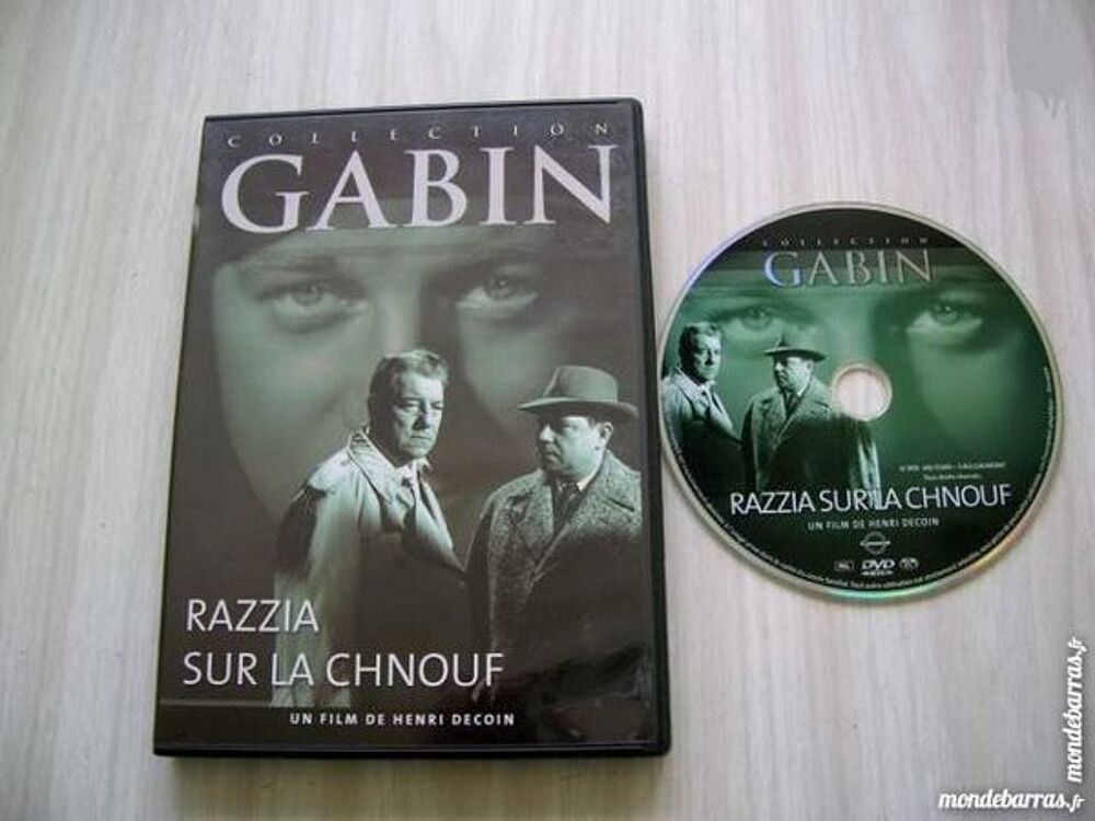 DVD RAZZIA SUR LA CHNOUF Henri DECOIN- Jean GABIN DVD et blu-ray