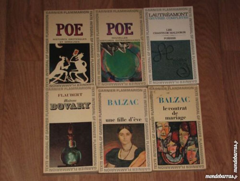 Livres Garnier Flammarion Livres et BD