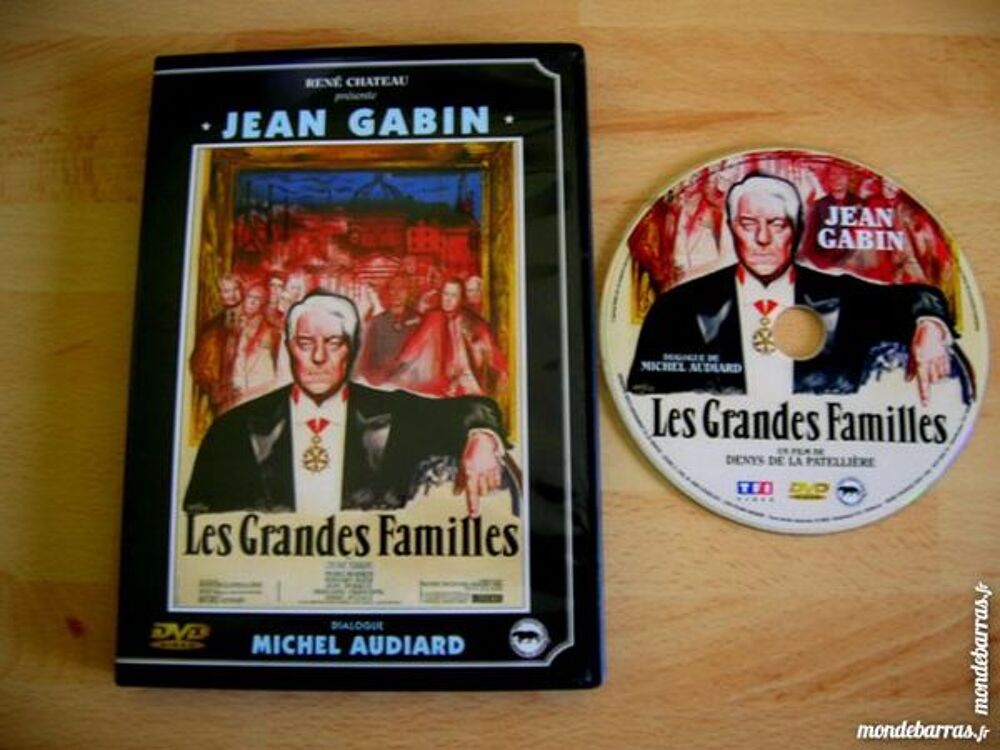 DVD LES GRANDES FAMILLES - Gabin - RENE CHATEAU DVD et blu-ray