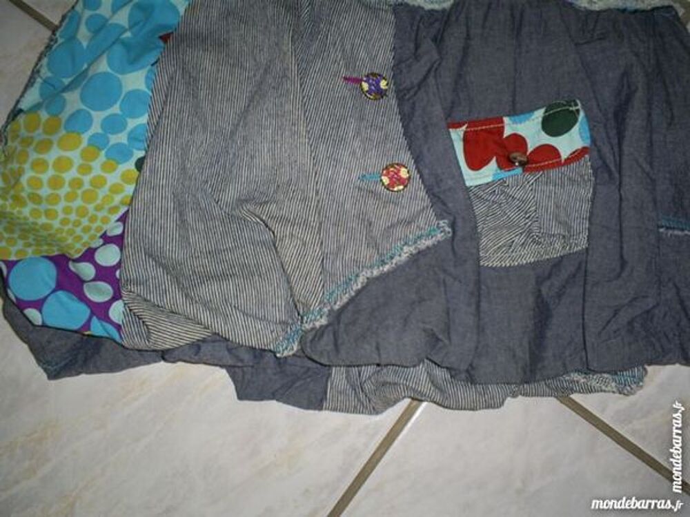 Jupe boule jeans DESIGUAL Taille 36//38 Vtements