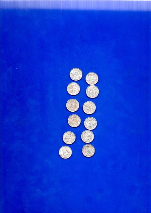 pi ce france 50 centimes alu SUP 0 Gennevilliers (92)