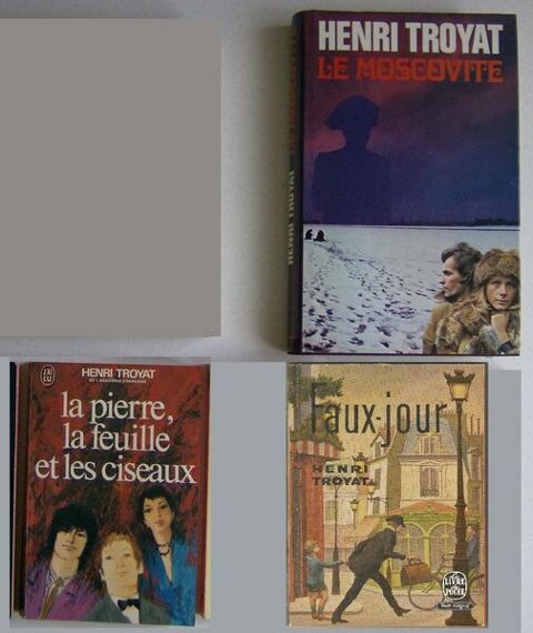 Livres de Henri Troyat � partir de 1 euro 1 Balma (31)
