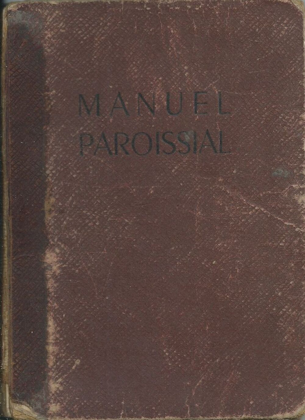 1 lot de 2 livres manuel paroissial et loi chr&eacute;tienne Livres et BD