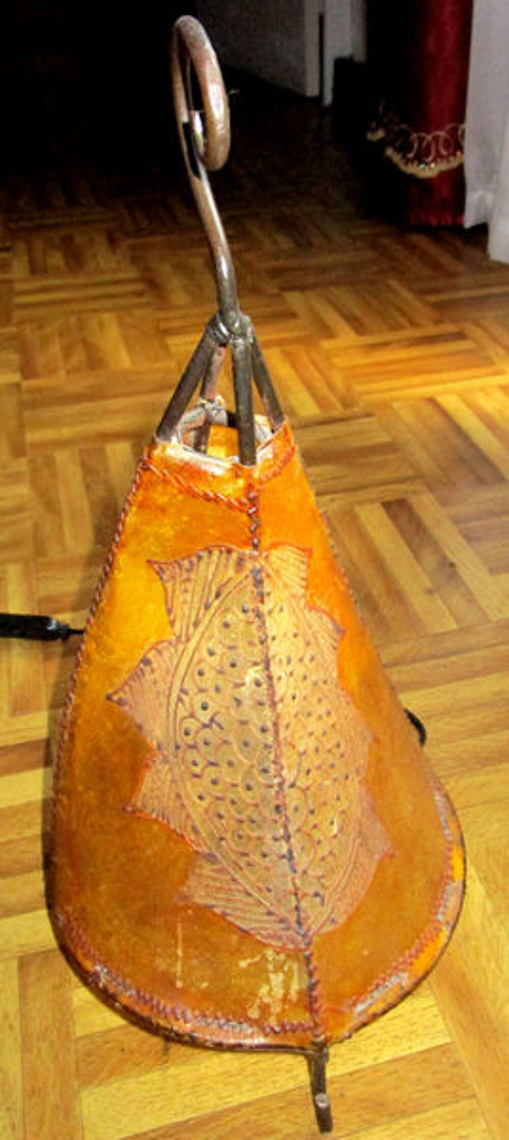 lampe marocaine jaune Décoration