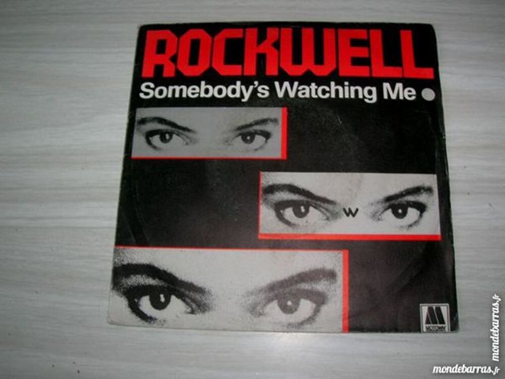 45 TOURS MICHAEL JACKSON/ROCKWELL Somebody's watch CD et vinyles