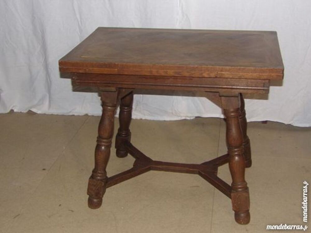 Table rectangulaire + rallonges. Meubles