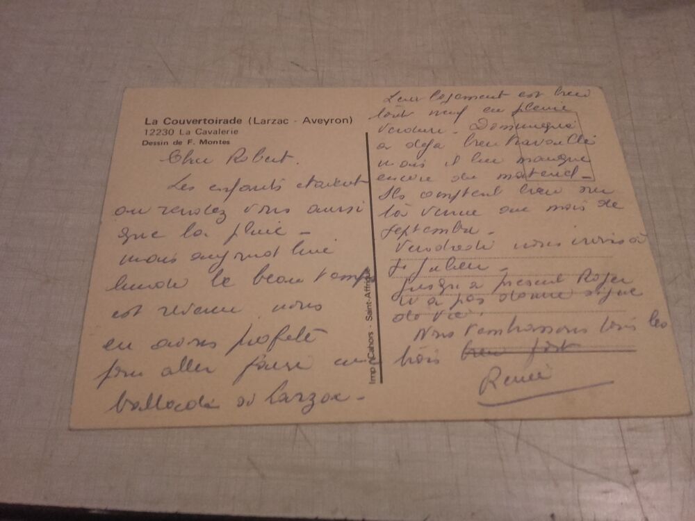 carte postale 