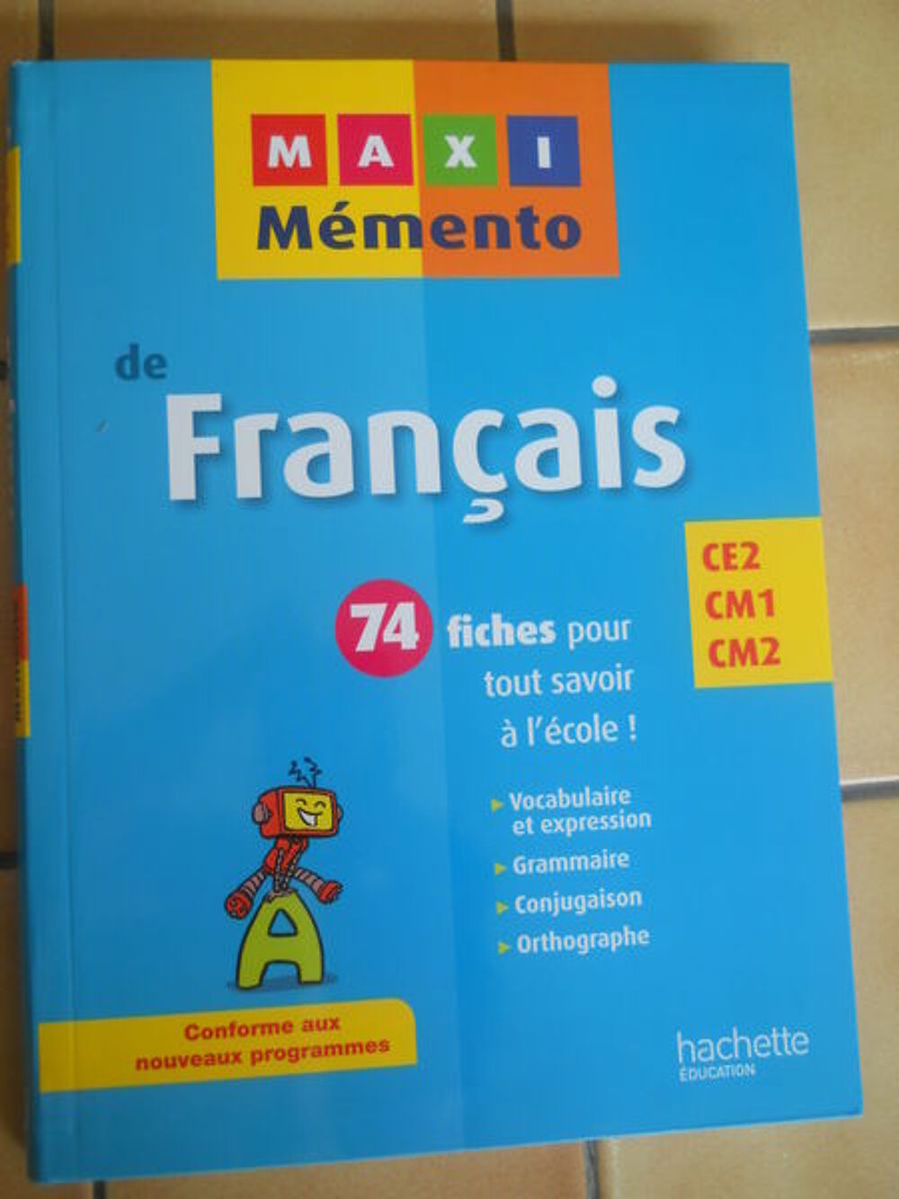 MAXI MEMENTO DE FRANCAIS CHEZ HACHETTE CE2 CM1 CM2 Livres et BD