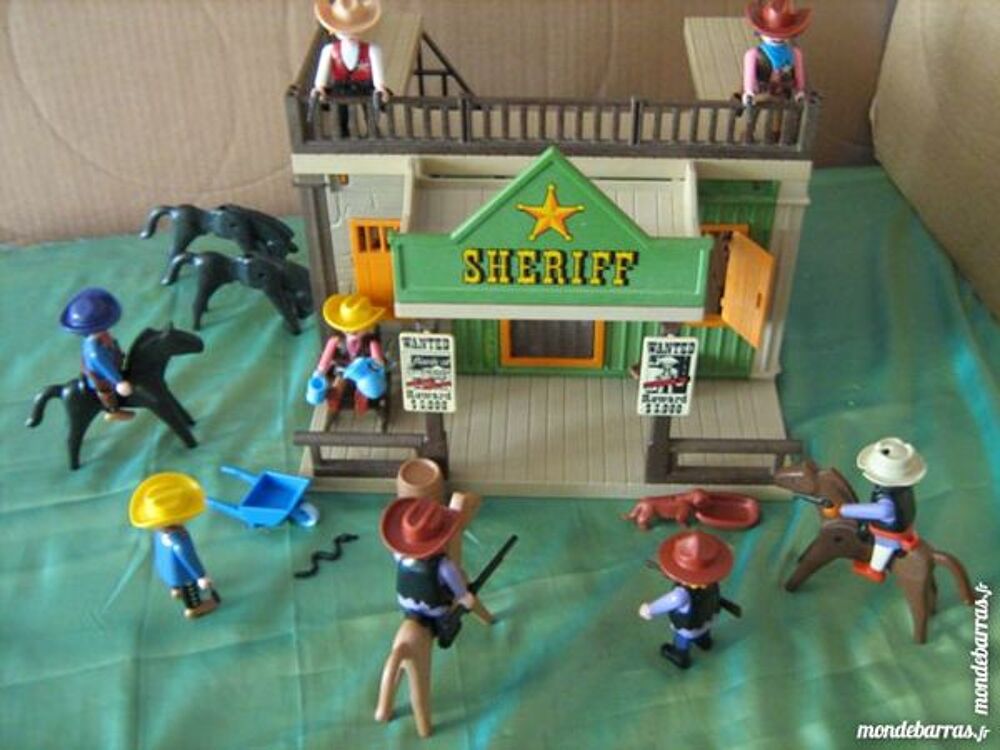 PLAYMOBIL MAISON SHERIFF ET BANDITS ET PLUS Jeux / jouets