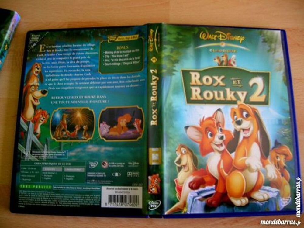 DVD ROX et ROUKY 2 Walt Disney N&deg;89 DVD et blu-ray