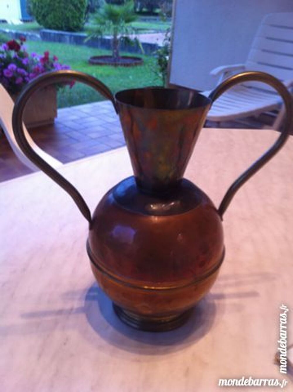 vase en cuivre Décoration