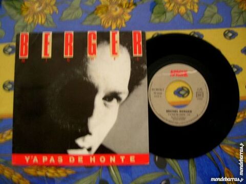 45 TOURS MICHEL BERGER Y'a pas de honte 7 Nantes (44)