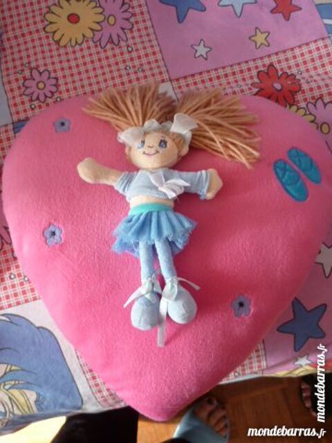 peluche enfant fille danseuse coeur ballerine joue 3 Fèves (57)