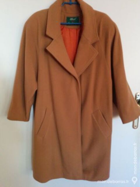 Manteau laine et cachemire beige T38 59 Courbevoie (92)