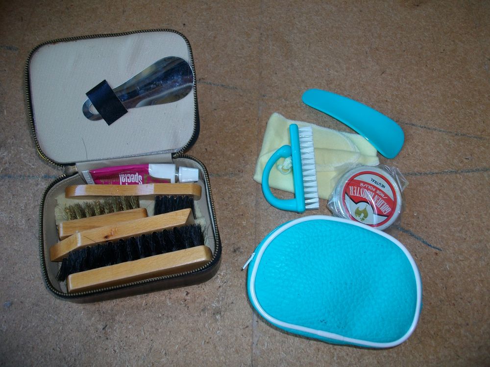 Trousses de voyage SET &agrave; chaussures &agrave; 0,80 € -Neuves Maroquinerie