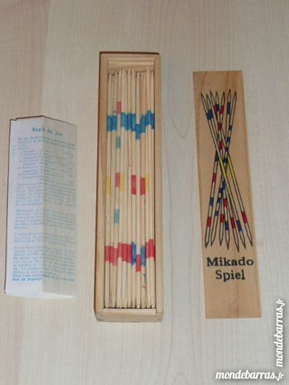 MIKADO COFFRET BOIS Jeux / jouets