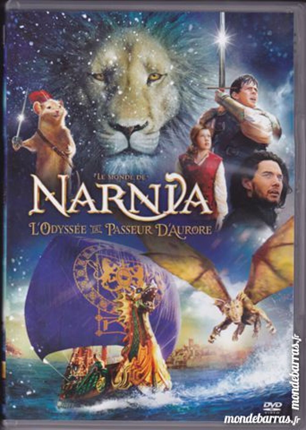 NARNIA l'odyss&eacute;e du passeur d'aurore DVD et blu-ray