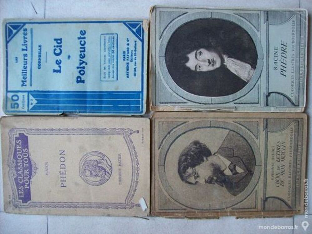 Classiques anciens - Racine,Platon,Corn….-zoeads Livres et BD