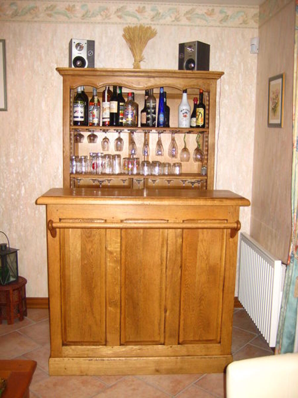 BAR DROIT CHENE CLAIR Meubles