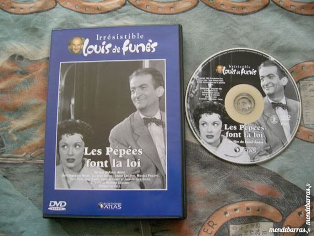 DVD LES PEPEES FONT LA LOI - De FUNES DVD et blu-ray