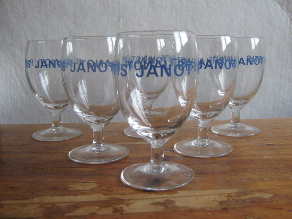 verres pastis JANOT ancien 