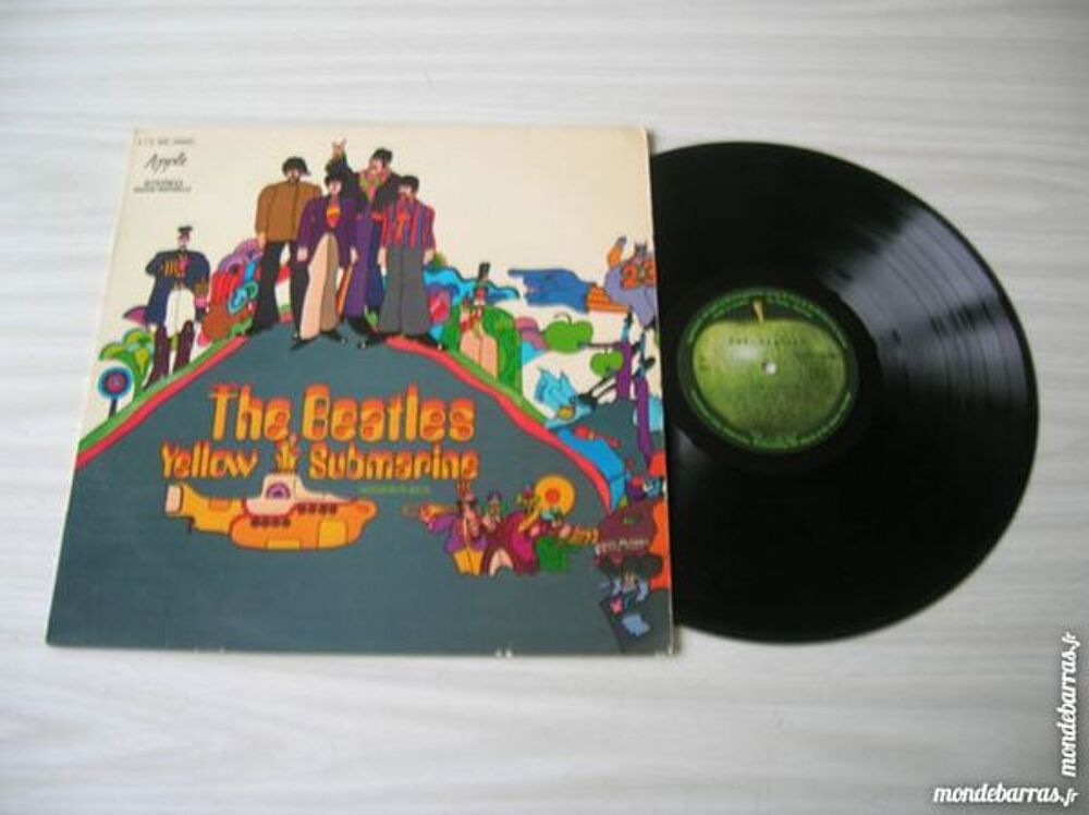 33 TOURS THE BEATLES Yellow submarine CD et vinyles