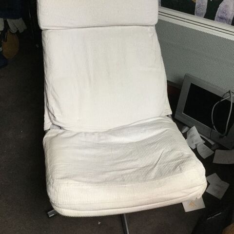Fauteuil ikéa de détente blanc 0 Villiers-sur-Marne (94)