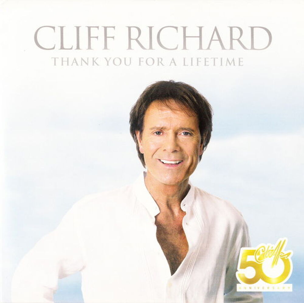 CD Cliff Richard - Thank you for a lifetime
CD et vinyles