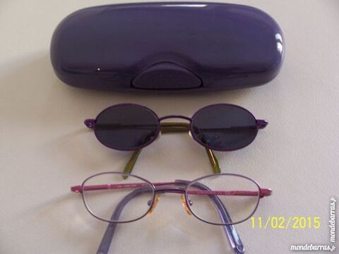 2 PAIRES DE MONTURES LUNETTES POUR PETITE FILLE 30 Les glisottes-et-Chalaures (33)