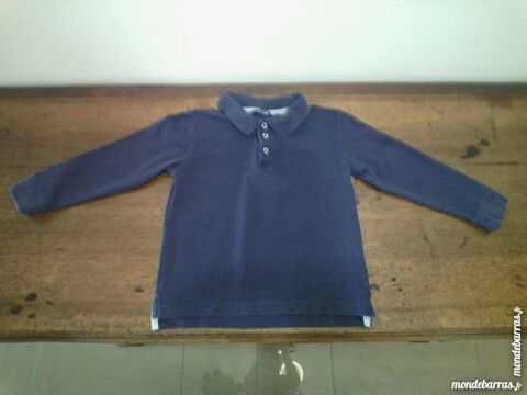 Polo rugby � manches longues bleu marine TEX 6 ans 3 Reims (51)