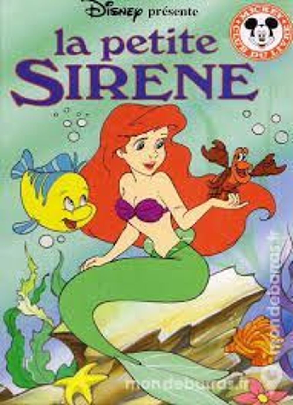 DISNEY : &laquo;LA PETITE SIRENE&raquo; Livres et BD