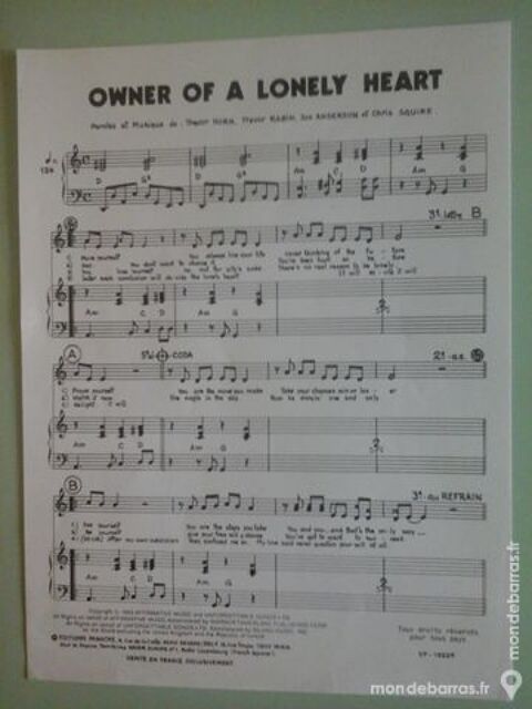 PARTITION DE PIANO CHANT 3 Albi (81)